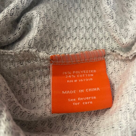 Negative Space Full Zip Camo Waffle Knit Hoodie Mens XL Sweashirt New NWT - Picture 4 of 6